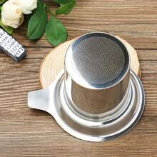 1pc High-Quality Single-Layer Tea Strainer, Ensures Precise Brewing, No Liquid Leakage Or Splashing - Multicolor - View 9
