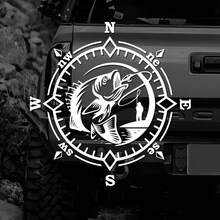 1片釣魚乙烯基貼紙 - 乙烯基貼紙，適用於您的廂型車、露營車、房車、船隻等裝飾貼紙 - A - 查看 8