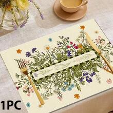 1pc/4pcs/6pcs/8pcs, Minimalist Suitable For Dining Table, Breakfast Mat, Coffee Bar, All-Season Decorative, Washable Table Mat, Room Decor, Kitchen Dining Table Mat, Indoor And Outdoor Party Decor, Home Decor, Ideal Gift - Multicolor - View 12