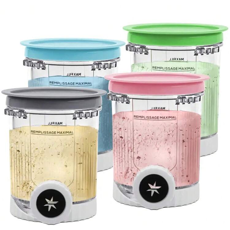 Ice Cream Storage Container Compatible With Swirl By Creami NC701 NC700 Ice Cream Machine, Replacement Container. - 5個湯匙 - 查看 8