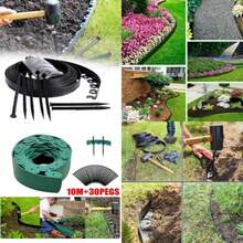10-Meter Outdoor Garden Boundary Lawn Isolation Strip/Edge Strip Send 30 Nails - VJP0009-A - 查看 2