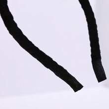 [Solid Color Headband], Retro Y2K Style, With Fabric Animal Antennae - Cartoon Insect Design, Such As Bees And Butterflies, Suitable For Halloween Parties And Performance Costumes - Plain Hair Accessory, No Feathers - View 6