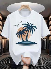 2026 camisetas para hombre: Elegantes y Versátiles, Camiseta de Hombre con Diseño Creativo, Diseño Versátil, Cómoda y Deportiva, Moderna y a la Moda. - Blanco - Ver 1