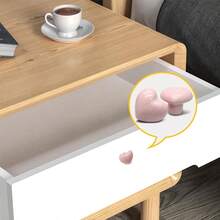 6pcs/4pcs Cartoon Cute Baby Room Ceramic Cabinet Drawer Knobs Decorative Single Hole With Screws Knobs Nursery Furniture Handles For Dress - Multicolor - View 7