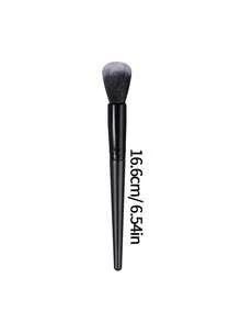 Blush Brush - Fluffy Synthetic Fibers, Even Coverage, Natural Blush Application - Black - View 8