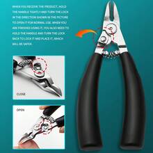 Cortauñas profesionales - Hoja puntiaguda extra afilada para uñas de los pies gruesas y uñas encarnadas Herramientas de cuidado de las uñas - Multicolor - Ver 6