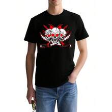 T-Shirts Hommes - Noir - Voir 1