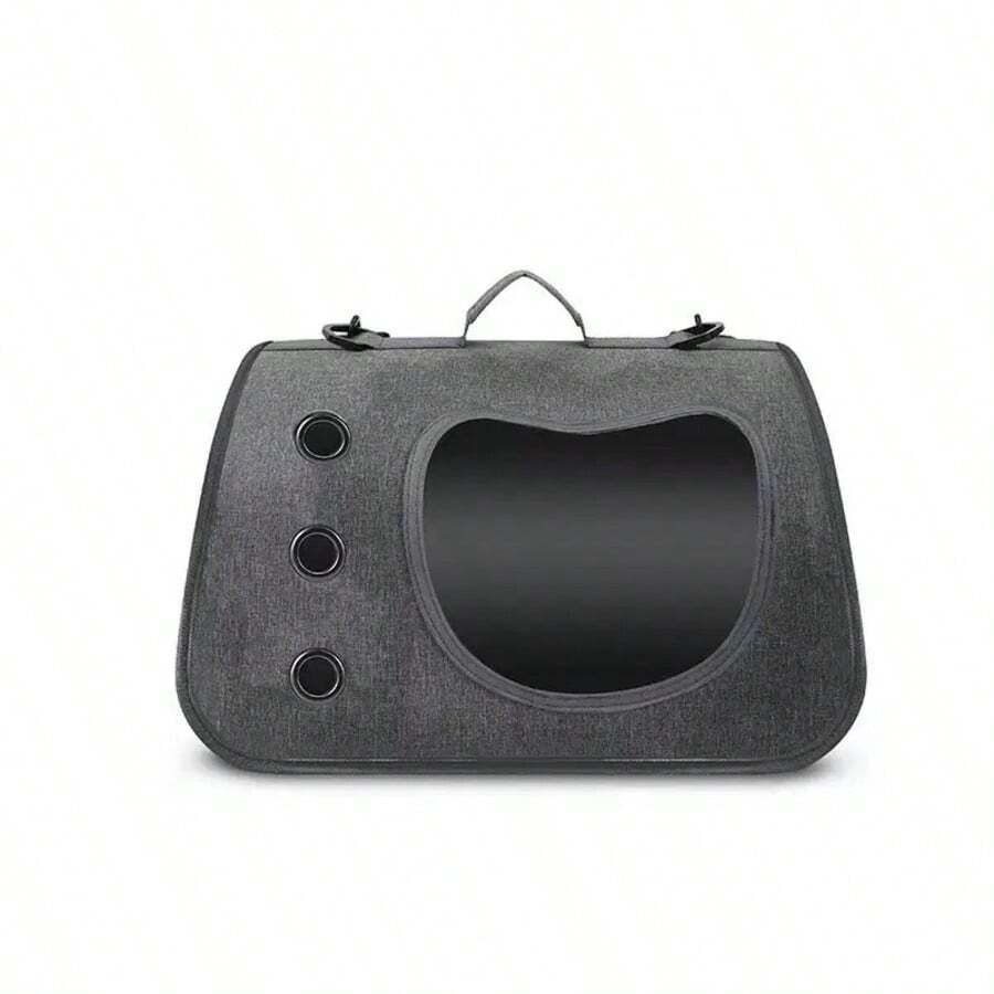 Pet Carrier With Window For Cats And Small Dogs, Breathable, Wide Handles, Ideal For Walks - 查看 1