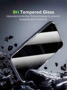 1 miếng kính cường lực chống nhìn trộm kim tuyến cho iPhone 17 Pro Max/17 Pro/17/16 Pro Max, kính cường lực chống nhìn trộm kim tuyến kim cương cho iPhone 16 Pro/15 Pro Max/15/15 Pro/15 Plus/14/13/12/11, kính cường lực chống nhìn trộm kim cương, kim tuyến, dễ thương, quà tặng sinh nhật, phụ kiện điện thoại, tương thích với ốp lưng điện thoại - màu đen - Xem 8