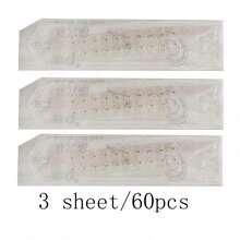 100pcs Disposable Ear Acupuncture Ear Stickers, Ear Massage Therapy Ear Tapes, Random Style Outer Packaging Box And Bag - White - View 7