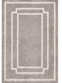 Digitally Printed Non-Slip Washable Runner And Area Rug Living Room Carpet, Modern Design, Modern, Scandinavian, Bohemian And Classic Styles, 100% Polyester - Grey - View 7