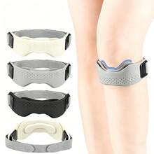 1pc/2pcs Adjustable Padded Knee Braces With Compression Straps, Suitable For Sports Jumping, Relieving Knee Pressure, Knee Joint Support - Multicolor - View 1