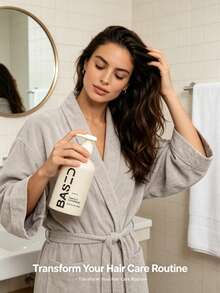 BA.SED Leave-In Conditioner, Anti-Frizz Hydrating Hair Styling Cream, Curly Hair Defining Leave-In Conditioner 200ml - 護髮素 - 查看 2