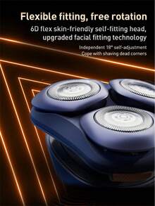 PHILIPS 飛利浦 Cyclone 系列 3 電動刮鬍機 PRO，USB-A 充電 - 彩色 - 查看 6