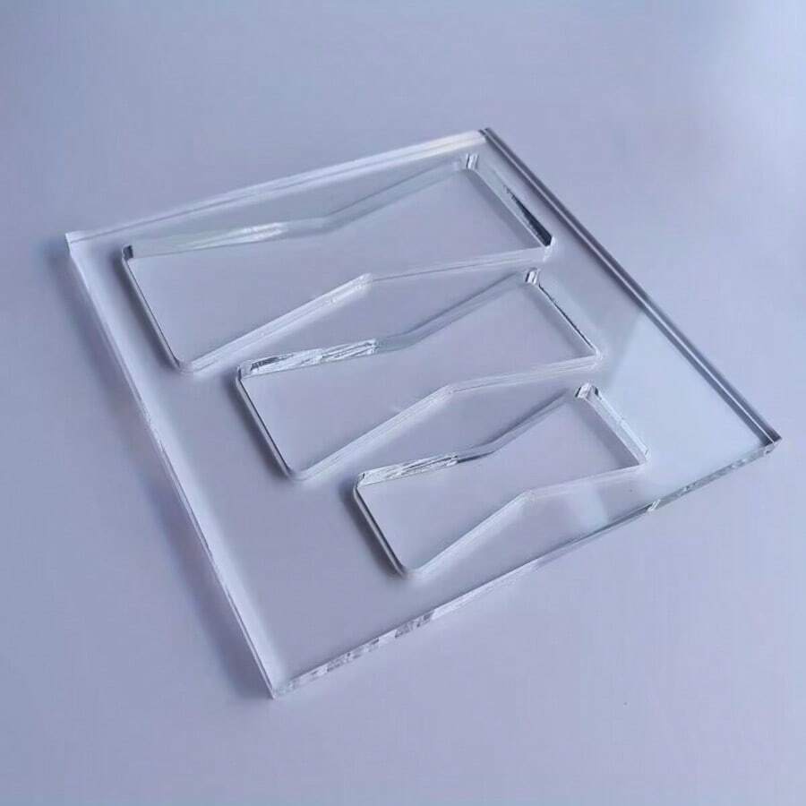 Bow Tie Router Template Set, Clear Acrylic Template, Woodworking Router Template - A - View 1