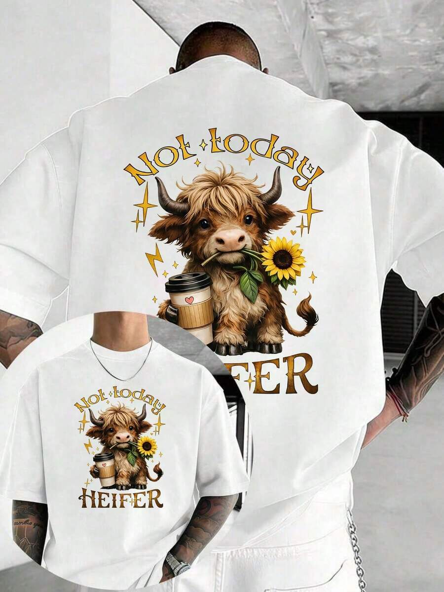 Men T-Shirts - 白色 - 查看 1