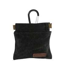 1 peça Bolsa para petiscos de cão, bolsa de treino para animais de estimação de tamanho de bolso, material de lona, bolsa para passear com cão sem mãos com mosquetão, recompensa de comida para animais de estimação com fecho automático, adequada para viagens com cachorros ou uso ao ar livre - Multicolorido - Ver 14