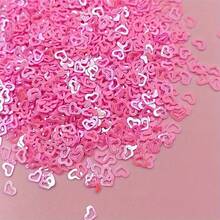 About2000pcs 3 X 4Mm Diy Hollow Heart Sequins Glitter Flakes Hollow-Out Love Shape Paillette Ultrathin DIY Decor Party Gift - Multicolor - View 6