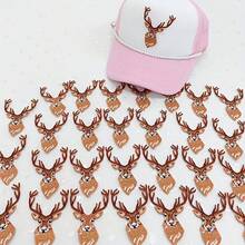 R DIY Decoration, Suitable For Decorating Jeans, Jackets, Backpacks, And Trucker Hats. High-Quality Animal Designs, Stylish Holiday Party Accessories. - White - View 7