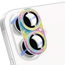 Luxury Shiny Camera Lens Protector Film, Compatible With IPhone 17 Pro Max/17 Pro/17 Air/17, Tempered Glass Camera Screen Anti-Drop Protective Case, Integrated Full Body Coverage With Positioning Tempered Lens Protector, Lens Protector Pad, Easy Installation, Decorative Protective Film, High Definition Image Quality, Anti-Drop, Anti-Scratch, 9H Tempered Glass, Strong Adhesion, Perfect Gift, Ideal Choice For Family And Friends - Multicolor - View 29