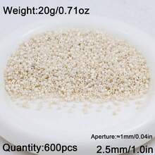 600顆彩色機器刺繡種子珠玻璃珠 DIY手工藝製作配件材料 - 機繡珠 - 查看 11