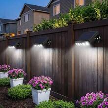 2/1pc Outdoor Solar Ultra-Bright Wall Lamp - Smart Sensor With IP65 Water Resistance, 3 Adjustable Lighting Modes, 2000LM, 180° Ultra-Wide Angle Lighting. Suitable For Garden, Porch, Patio, Garage, And Garden Lighting. The Perfect Gift For Friends. - 戶外壁燈 - 查看 2