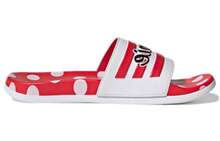 X Adidas Adilette Comfort Slide 'Minnie Mouse' White Cloud-White Ray-Red Core-Black Sneakers Women GW1060 - 彩色 - 查看 2