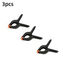 3 Pcs Photography Backdrop Spring Clips, Clamps With Non-Slip Jaws, High Toughness Background Holder Clips. Widely Applicable To Crafts, Backdrop Stands, Photography, Home Decoration And Many Other Scenarios. - View 3