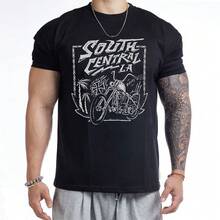 Men T-Shirts - 黑色 - 查看 6