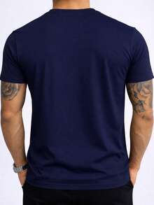 Men's T-Shirt CAMILOTTI CO. Premium Line Exclusive Limited Edition - Navy Blue - View 2