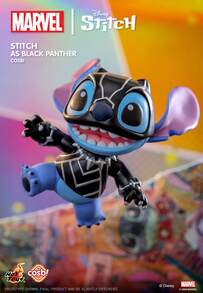 Hot Toys Disney Marvel Stitch COSBI 系列盲盒，創意桌面裝飾，適合 14 歲以上成人 - 彩色 - 查看 6