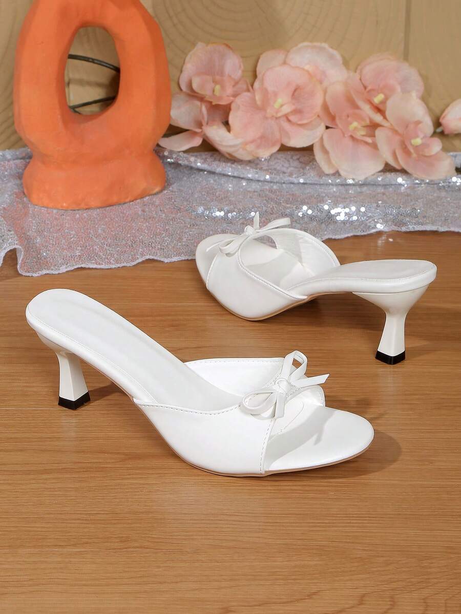 Women's Open Toe Sandals, Versatile Minimalist Style, Summer Party Wear