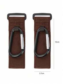 2 cái móc xe đẩy đa năng, móc túi xe đẩy vạn năng, móc treo lưu trữ ba lô ô tô - Nhiều màu - Xem 9