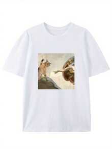 Women T-Shirts - 白色 - 查看 1