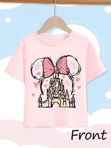 Disney Teen Girls T-Shirts - 粉色 - 查看 2