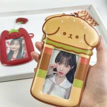 Álbum de almacenamiento de photocards de , álbum de fotos de 3 pulgadas, merchandising de ídolos, llavero con protector de pantalla, álbum de colección de tarjetas pequeñas. - Albaricoque - Ver 8