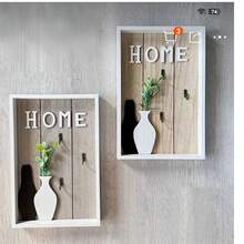 Ins Wall-Mounted Key Storage Box, Creative Wooden Wall Hanging Decor For Living Room, Entryway, Shoe Cabinet, New Style - Multicolor - View 5