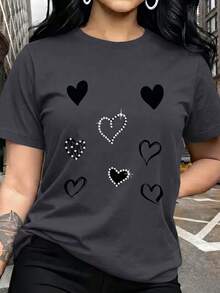 Women T-Shirts - Navy Blue - View 8