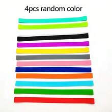 4pcs Silicone Towel Straps - High Elasticity Towel Clips, Suitable For Pool, Beach, Cruise And Outdoor. Material Treatment Accessories, Towel Straps, Beach And Office Essentials. - A - View 14