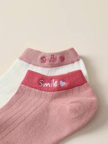 5 Pairs Women's Non-Slip Casual Sports Short Socks, Candy Color Short Socks, Suitable For All Seasons - Multicolor - View 4