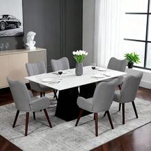 Kitchen Chairs - Dark Grey - View 3