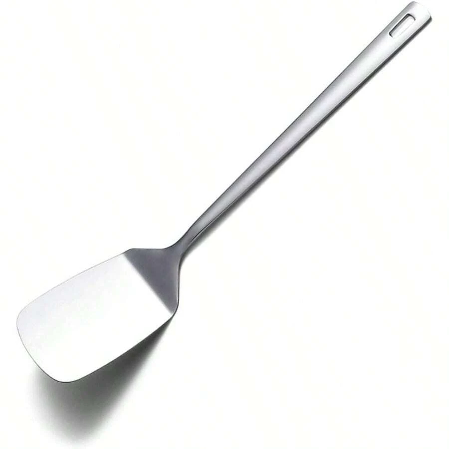 Esptulas de acero inoxidable, volteador slido, esptulas de metal para cocinar, esptulas para barbacoa de cocina para utensilios de cocina antiadherentes, aptas para lavavajillas - F. Volteador de sólidos - Ver 1