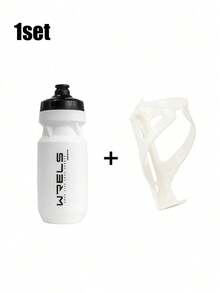 1 Stück 20oz Fahrrad Trinkflasche - einfarbige Outdoor-Lässig Trinkflasche, Ein-Touch-Öffnung wiederverwendbarer Schnappdeckel, geeignet für die meisten Rahmen - geeignet für Fitness- und Outdoor-Sportbegeisterte, der Flaschenkörper hat ein rutschfestes Muster. - Verschiedenfarbig - Übersicht 25