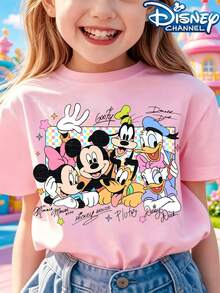 Disney Teen Girls T-Shirts - Pink - View 1