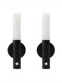 VOLACI 2pcs USB Rechargeable Motion Sensor Lights, Wireless Easy Install Automatic Sensing Wall Lights Suitable For Garage, Bedroom, Kitchen, Stairs, Storage Room Indoor Lighting - 2pcs - View 10