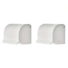2PCS Soporte de pared para rasuradora autoadhesivo e impermeable, puede sostener rasuradora, bola de baño, toalla y cepillo de dientes, adecuado para almacenamiento en baño y viajes - Multicolor - Ver 6