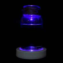 Coasters - White Shell Colored Lights. - View 3