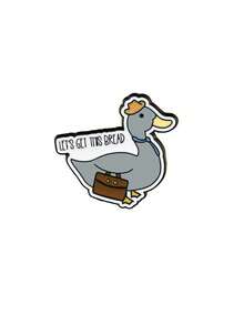 1/5pcs Cartoon Animal Enamel Brooch Platypus Penguin Multiple Styles Metal Pin Decor For Coat Canvas Bag Self-Use Decoration Holiday Gift For Friends Niche Thoughtful Gift - Multicolor - View 14