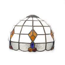 1pc Iridescent Diamond Style Colorful Glass Lampshade, Top Diameter 1cm, Bottom Diameter 20cm, For Table Lamp, Pendant Light, Wall Lamp, Ceiling Light Replacement Lampshade - Style 31 - View 4