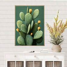 New 5D DIY Diamond Painting Kit - Cactus, Acrylic Diamond Art Mosaic Craft, Living Room, Bedroom, Home Handmade Decorative Painting, Ideal Holiday Gift, Unframed - View 4